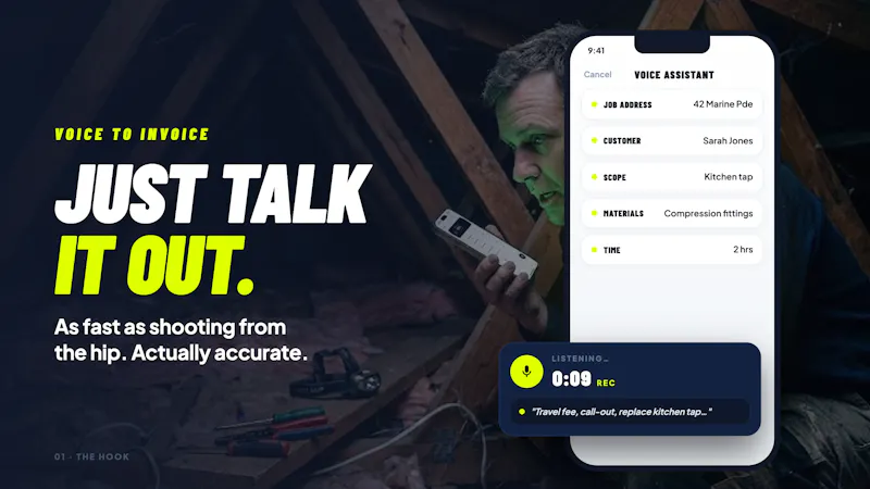 SMASH Voice to Invoice screenshot 2