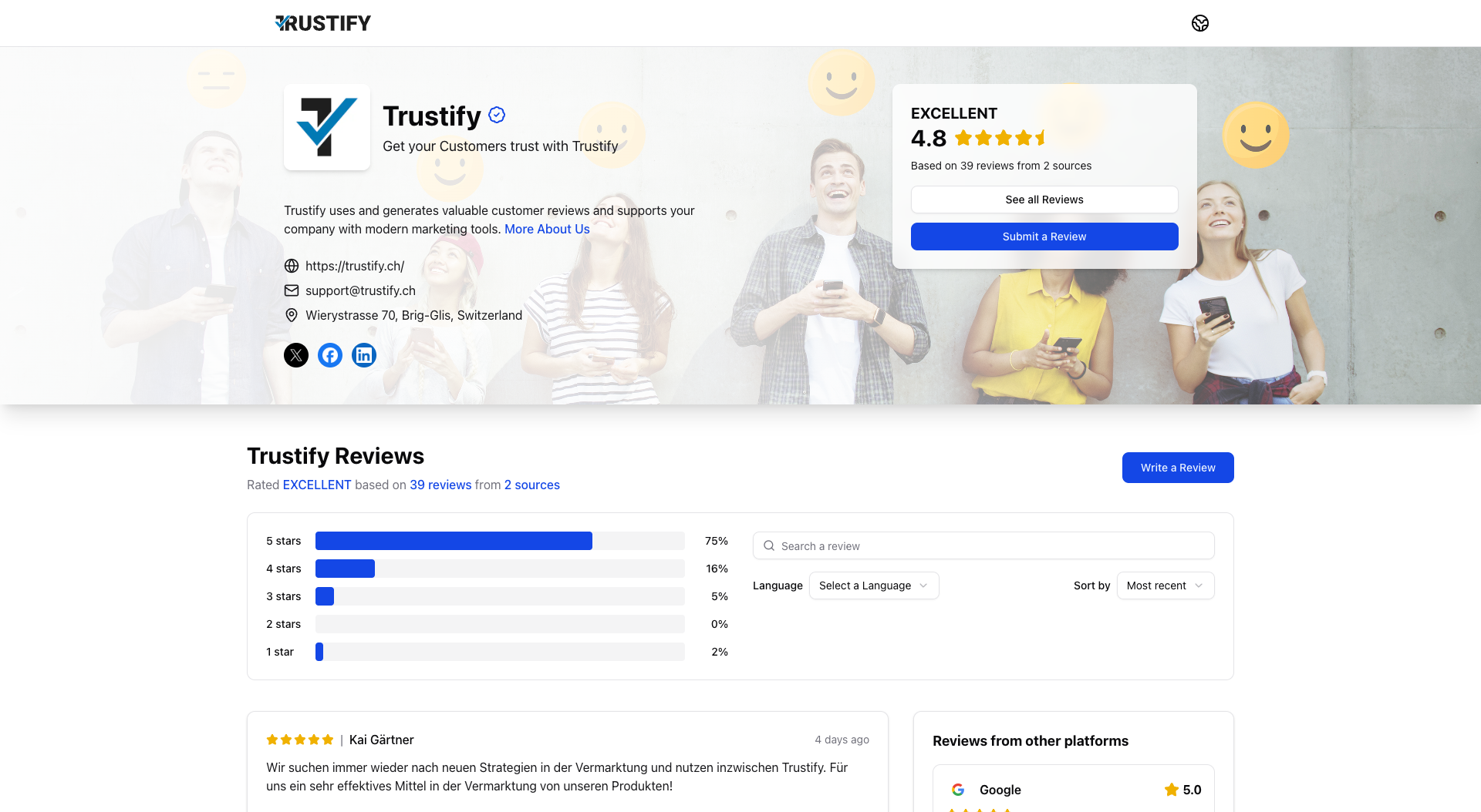 Trustify 3.X gallery image