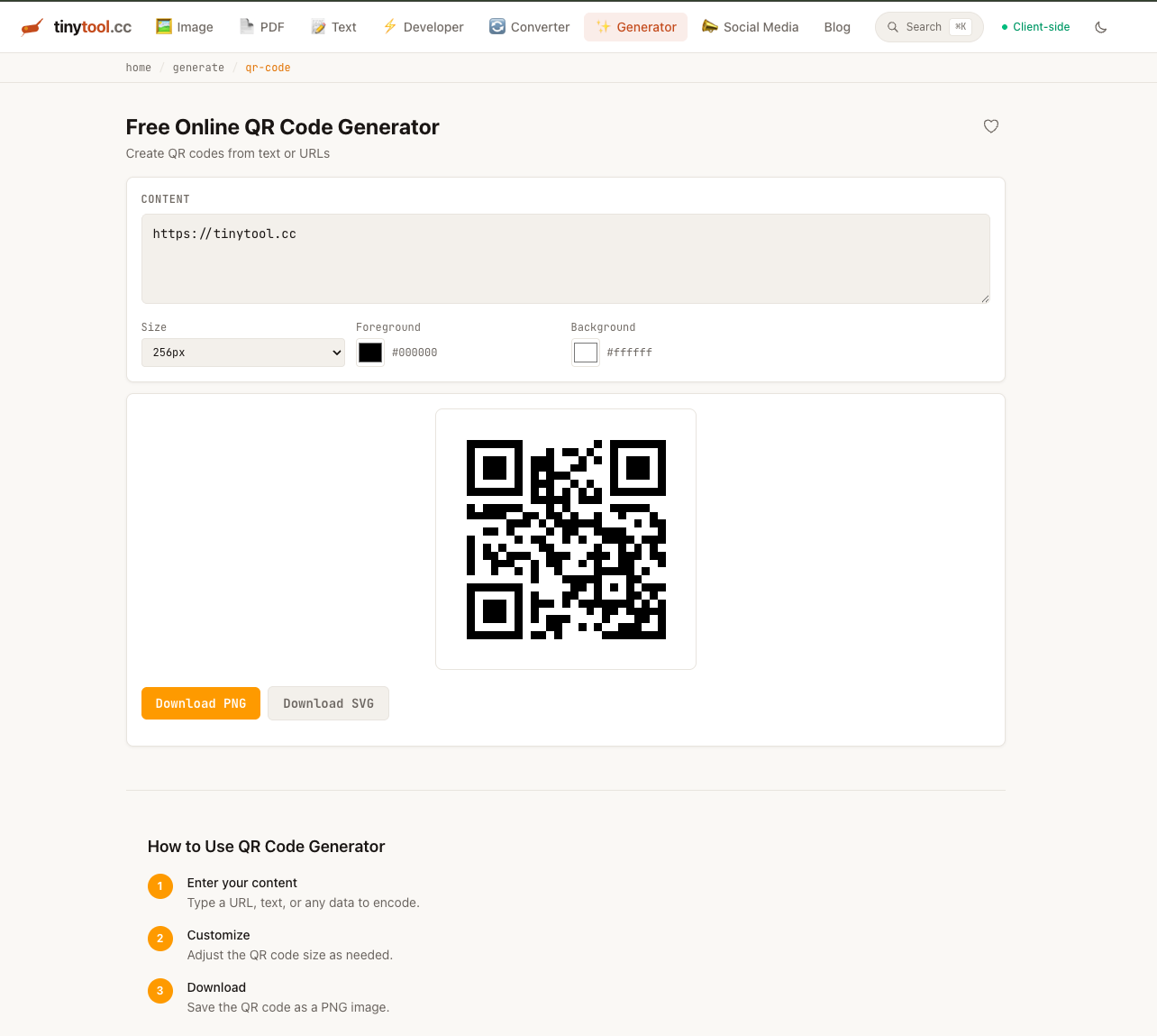 TinyTool - Screenshot 2 showing product features and functionality