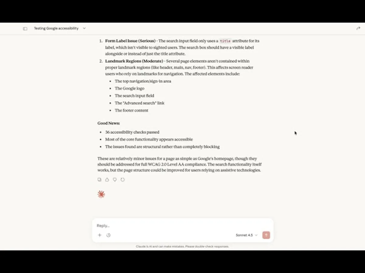Web Accessibility Testing MCP