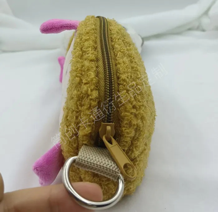 男女絨毛零錢包訂製推薦工廠 gallery image