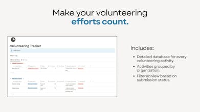 Notion Student Dashboard gallery image
