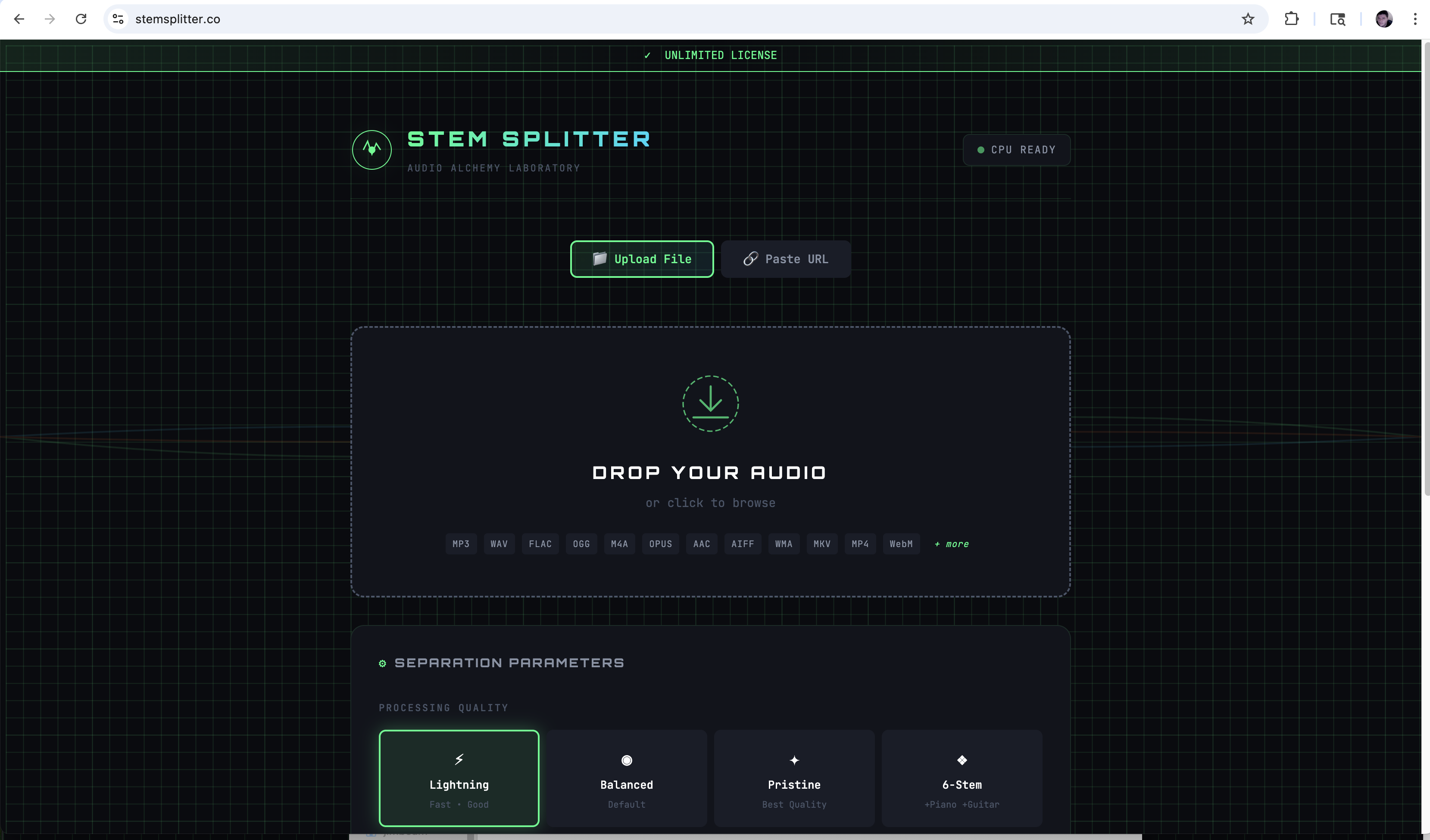 STEMSPLITTER gallery image