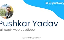 Pushkar Yadav Portfolio v2023 media 1