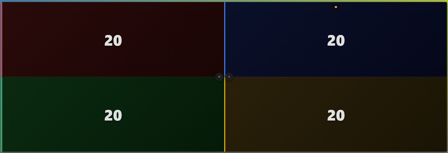 MTG Life Counter - Main product screenshot demonstrating key features and user interface