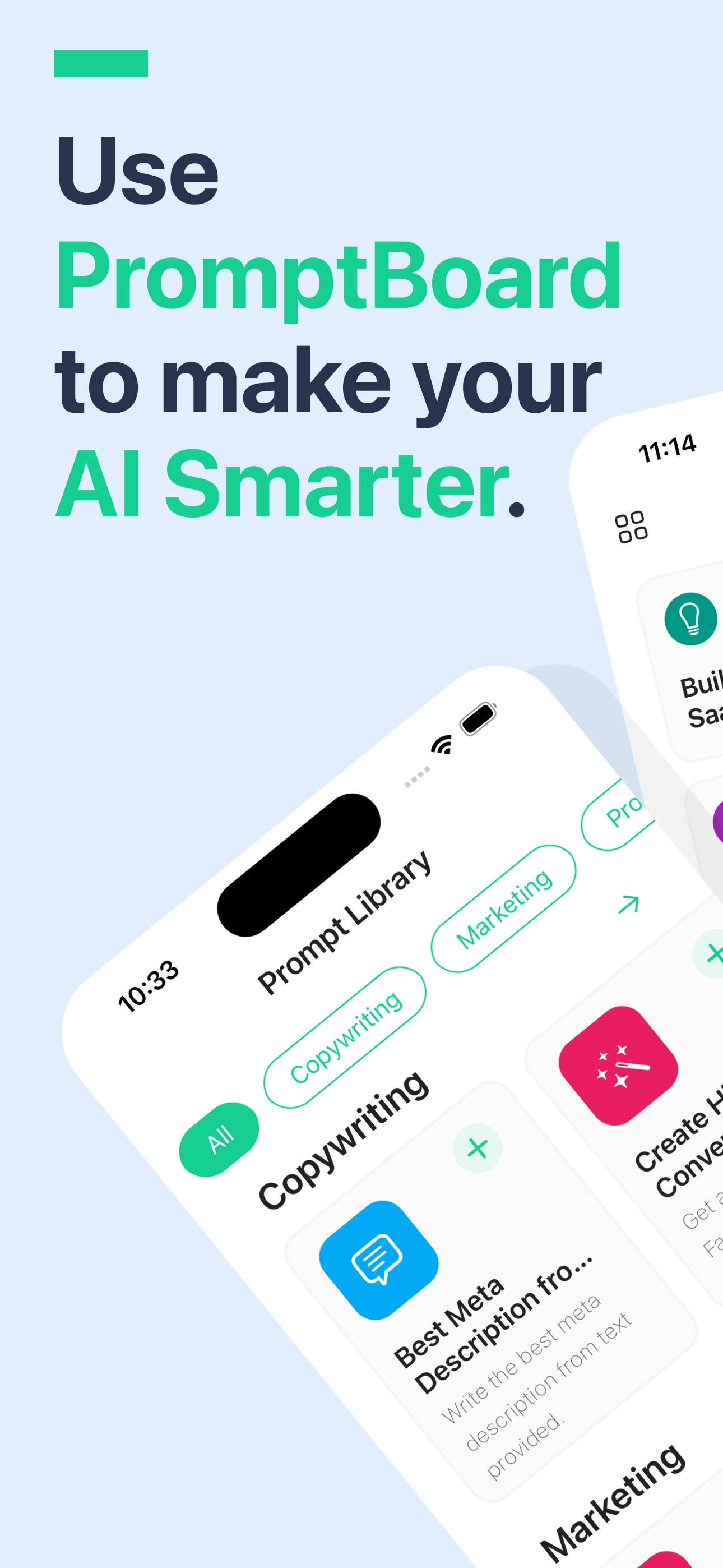 startuptile PromptBoard-AI prompt management tool & keyboard extension with prompts