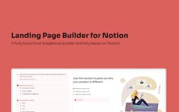 Landing Page Builder for Notion media 3