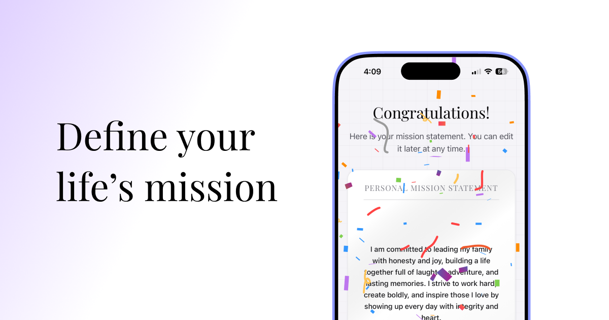 Personal Mission Statement Generator gallery image