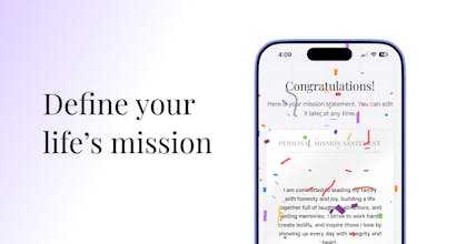 Personal Mission Statement Generator gallery image