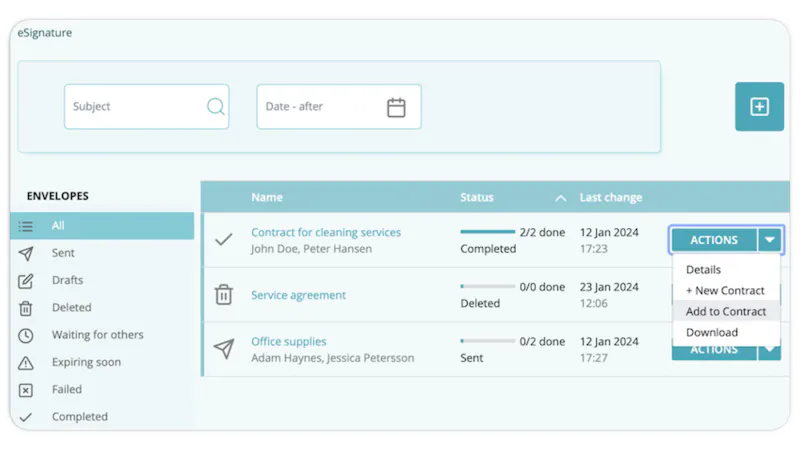Contractpedia screenshot 3