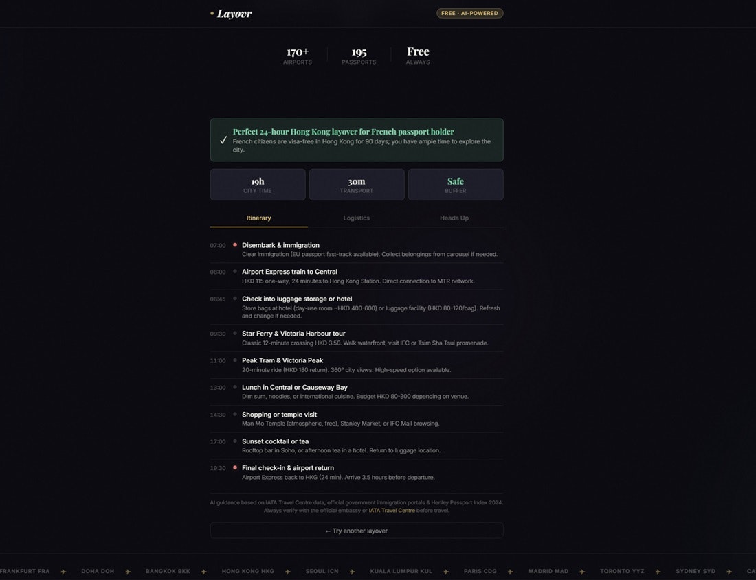 Layovr gallery image