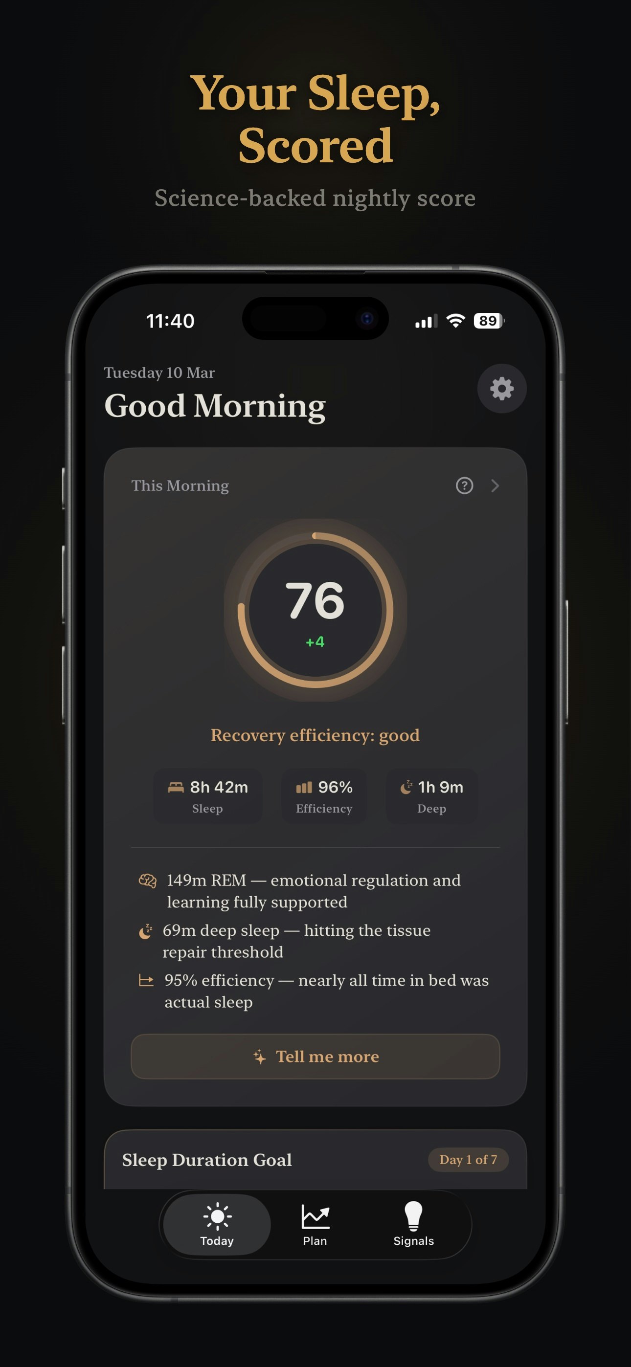 Somnus: AI Sleep Tracker gallery image
