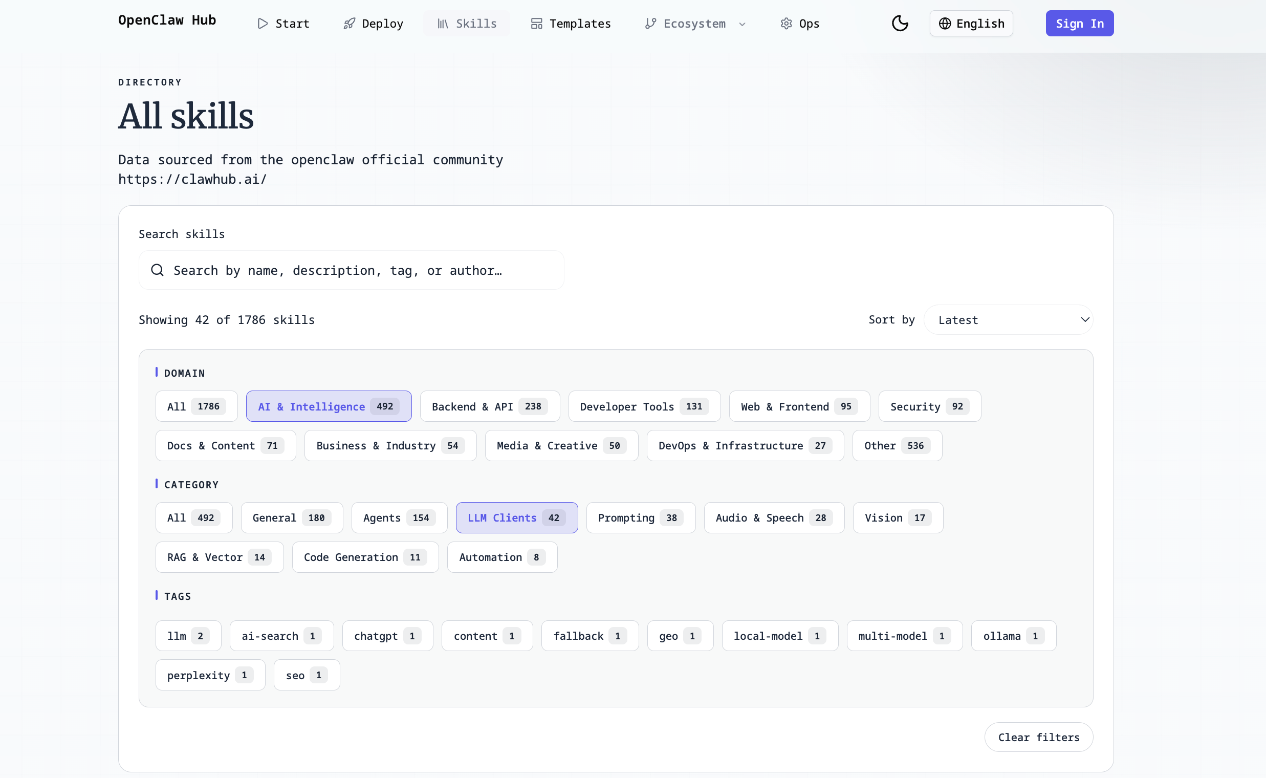 OpenClaw Hub gallery image