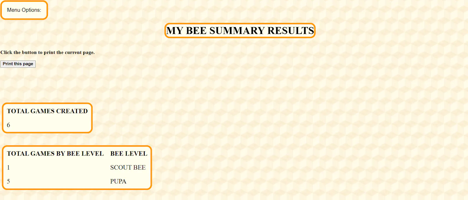 BeeWords.me screenshot 1