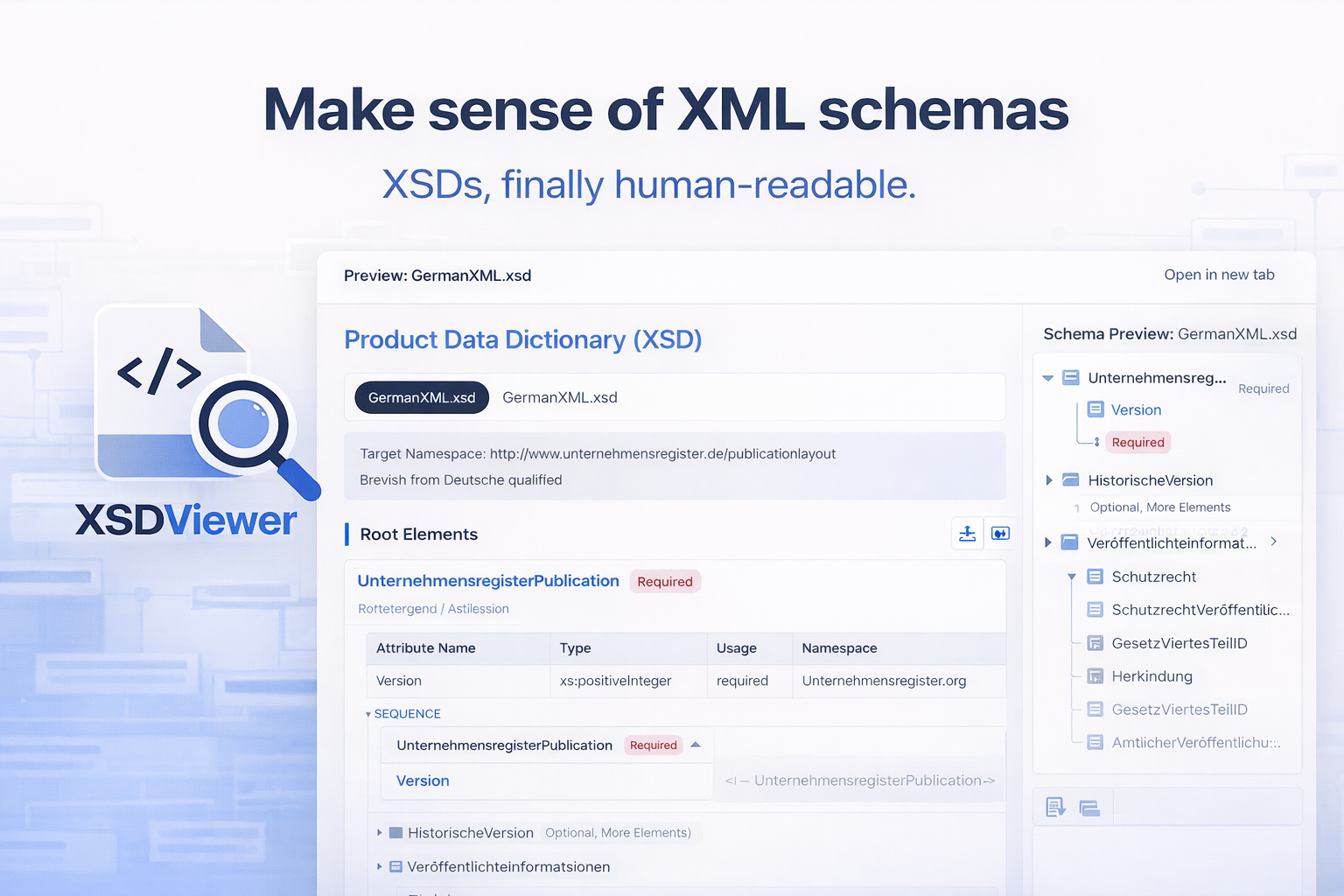XSD Viewer gallery image