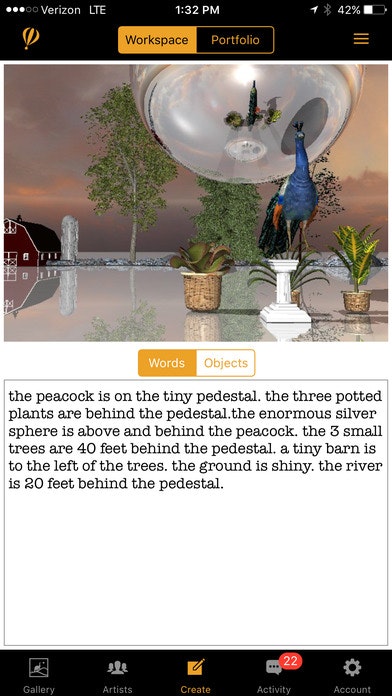 WordsEye for iOS gallery image