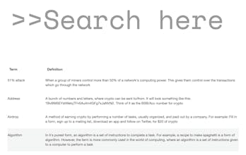 The Crypto Dictionary gallery image