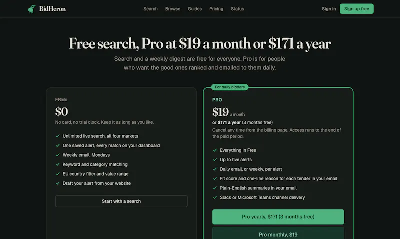 BidHeron screenshot 5