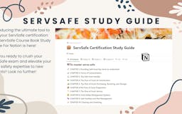 Serv Safe Certification Study Guide media 1