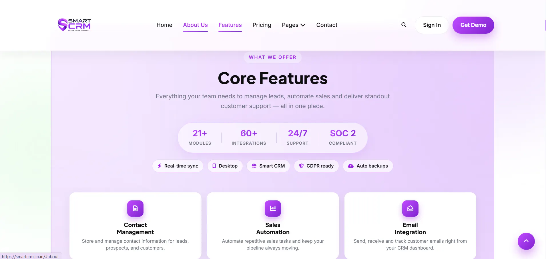 Smart CRM gallery image
