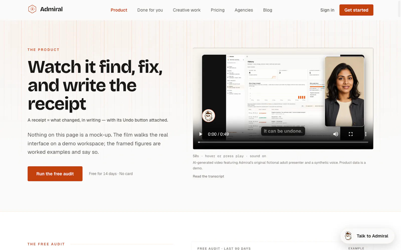 Admiral screenshot 3