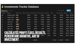 Notion Template for Investment Tracking media 3