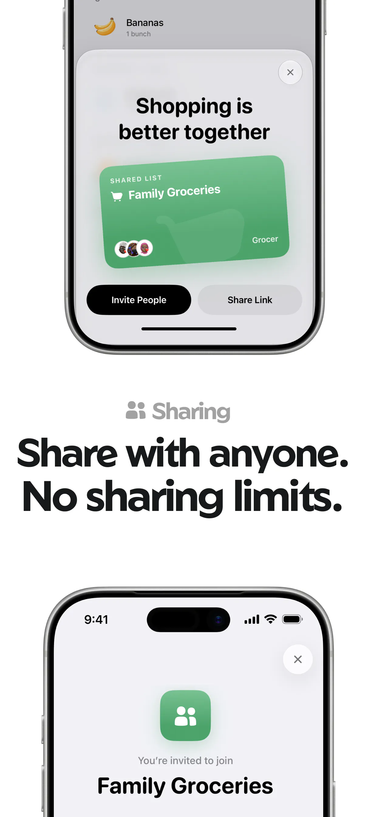Grocer — The #1 Shopping List App gallery image