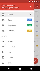 Gmail vai - Email veloce, intelligente e leggera per qualsiasi telefono Android media 1