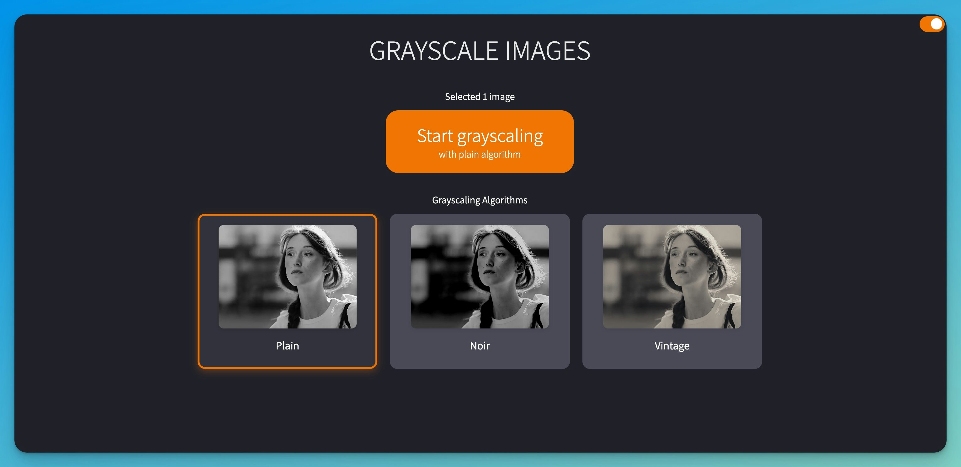 Média Images en niveaux de gris - Convertir des images illimitées en noir et blanc 3