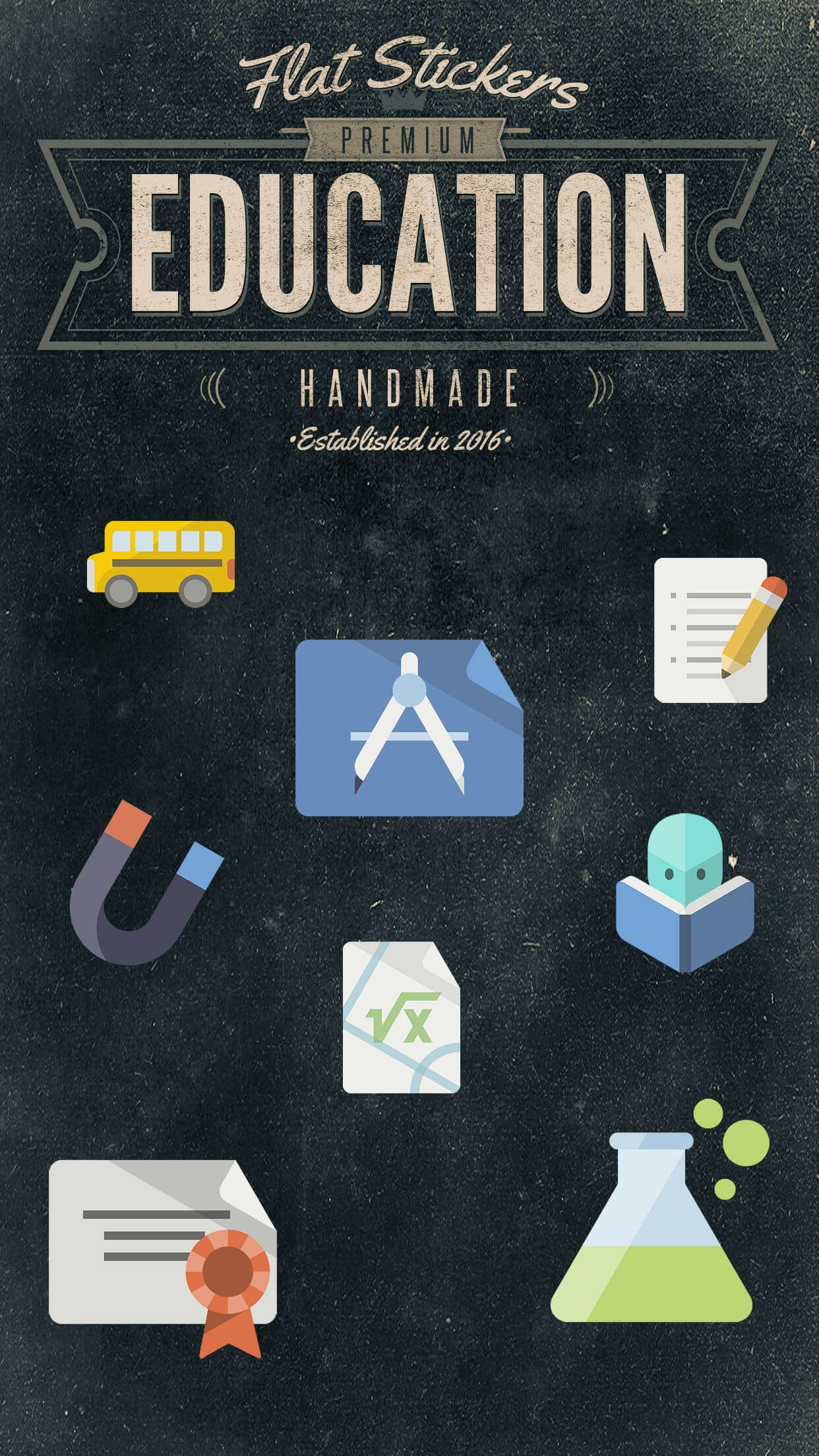 Flatstickers for iOS10 iMessage gallery image