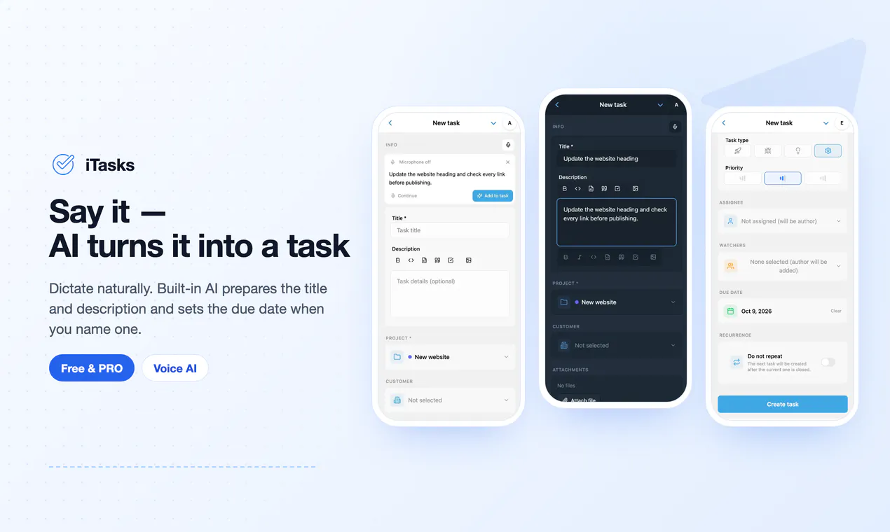 iTasks 2.0 screenshot 2