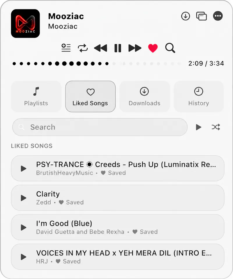 Mooziac screenshot 1