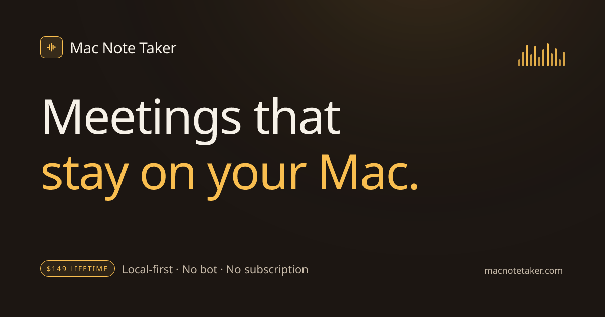 Mac Note Taker gallery image