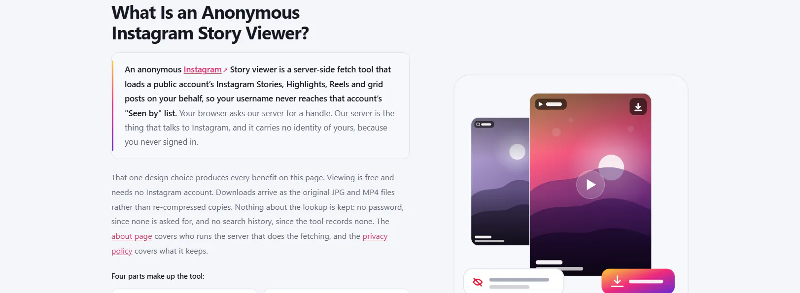 Anonymous Instagram Story Viewer gallery image