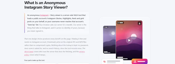 Anonymous Instagram Story Viewer gallery image