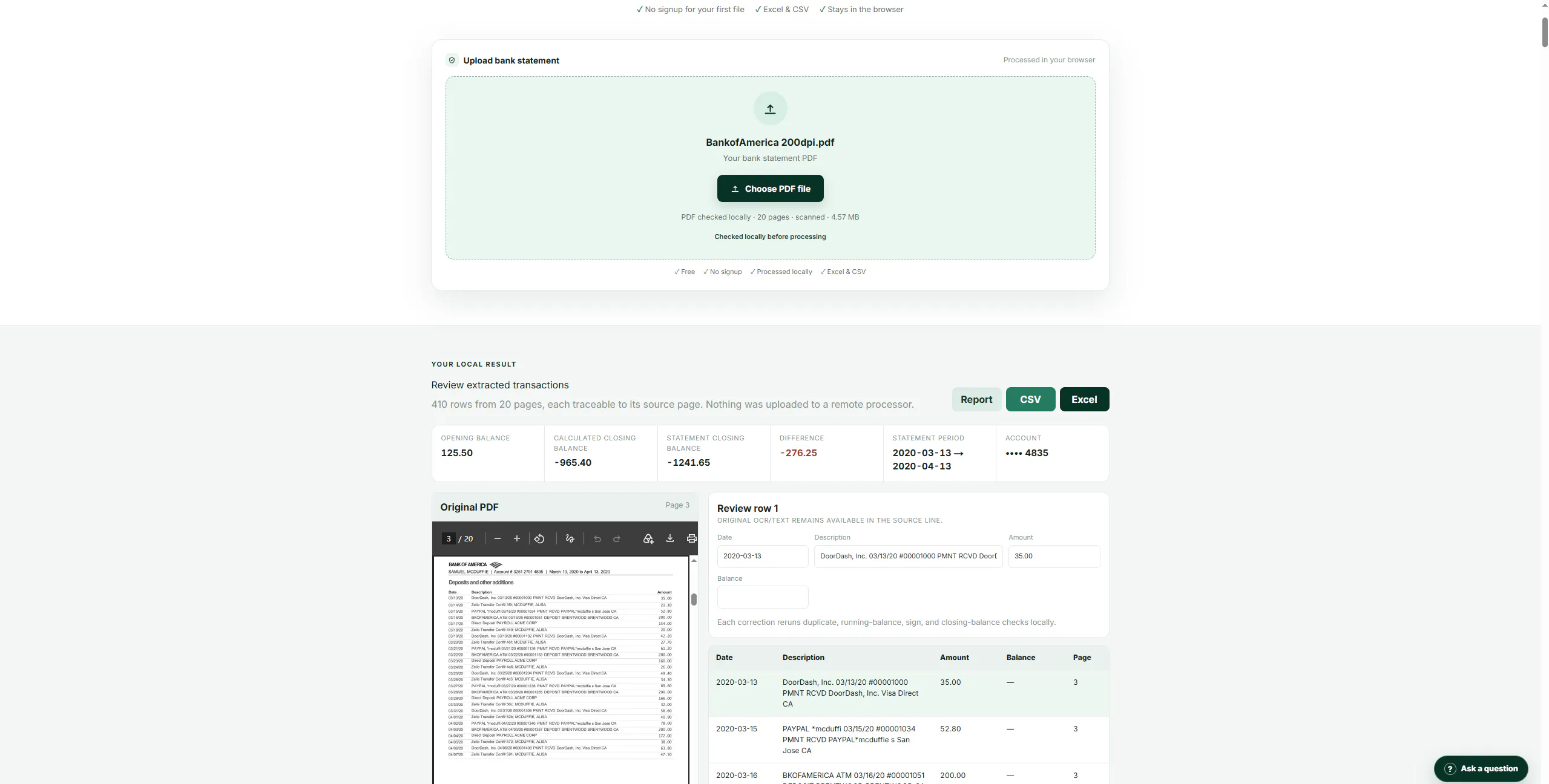 BankExcelConverter gallery image