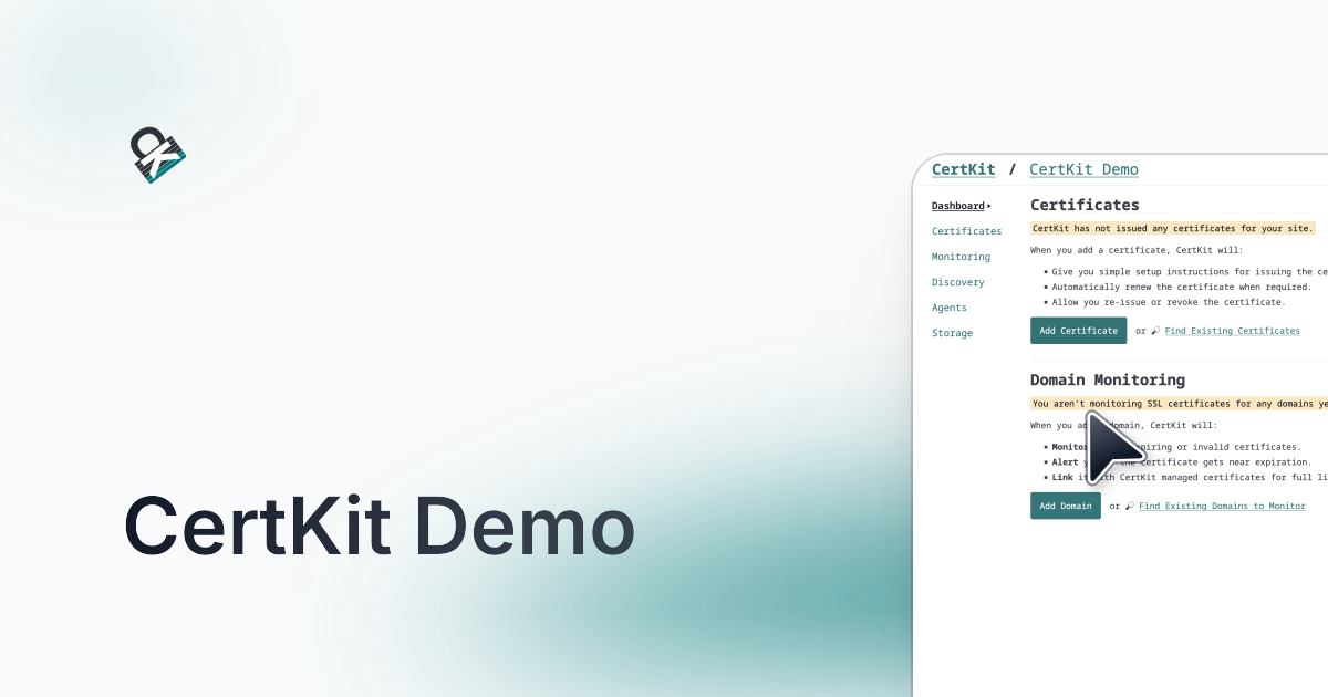 CertKit gallery image