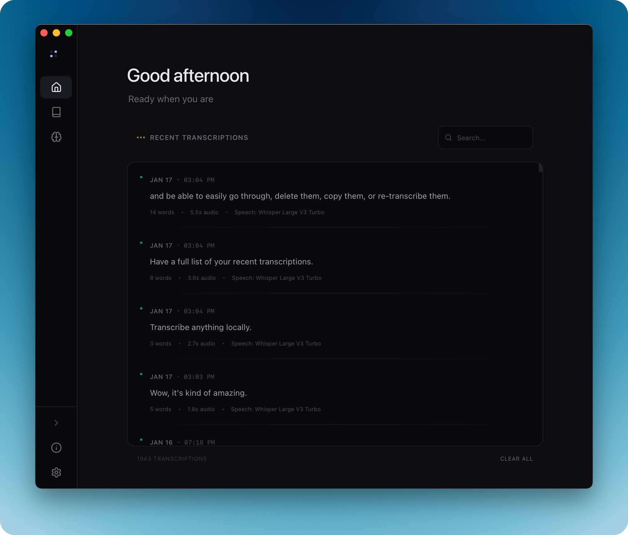 Glimpse - Screenshot 2 showing product features and functionality