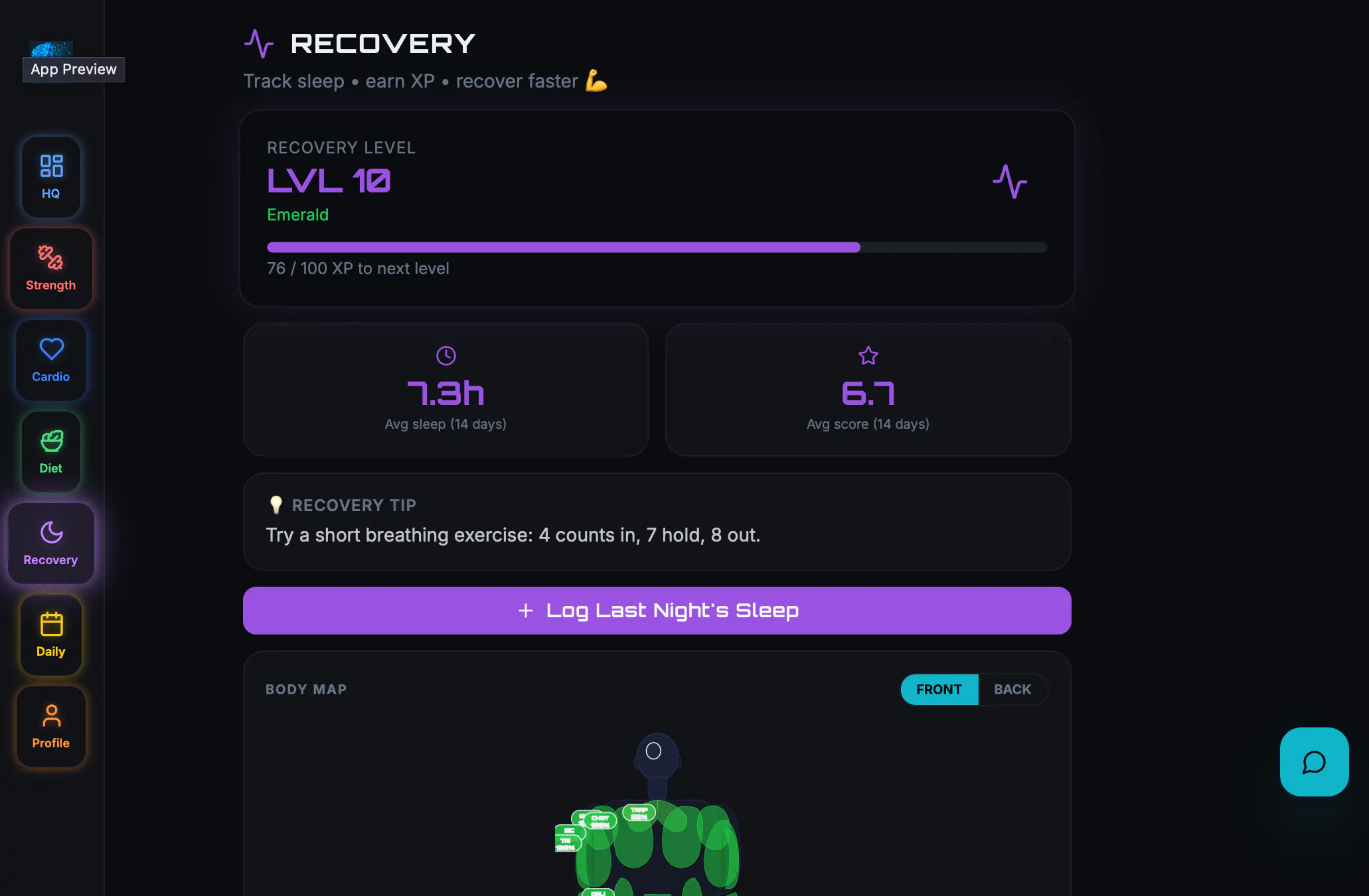 Level Up Fitness AI gallery image
