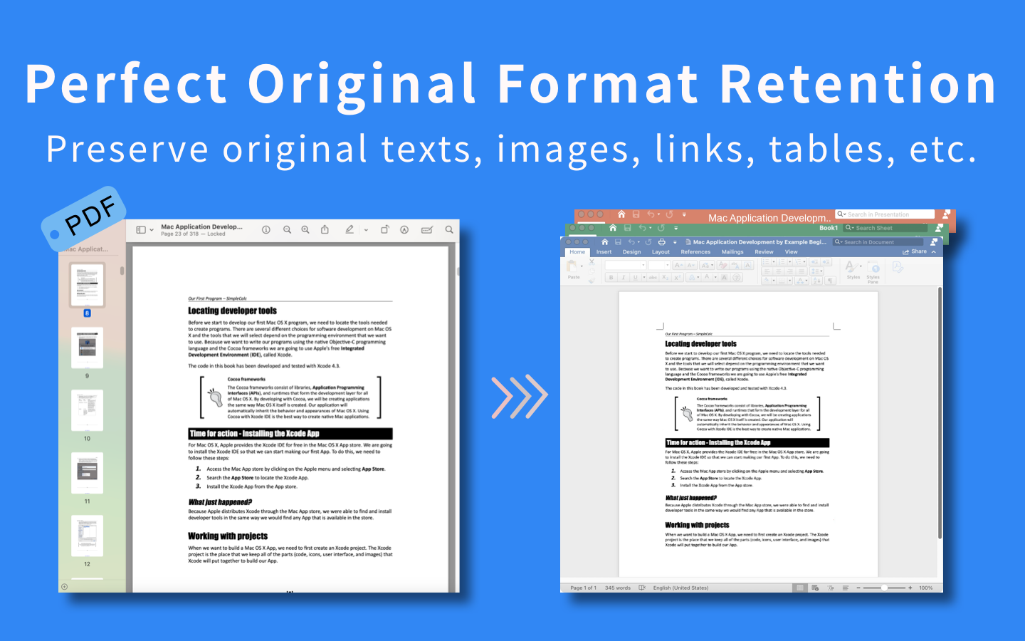 وسائط FAST PDF إلى Office Converter - أفضل pdf إلى Word ، Excel ، PPT ، JPG ، PNG ، Text ، HTML Converter 4