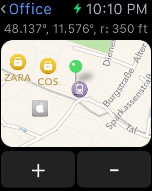 Geofency app gallery image