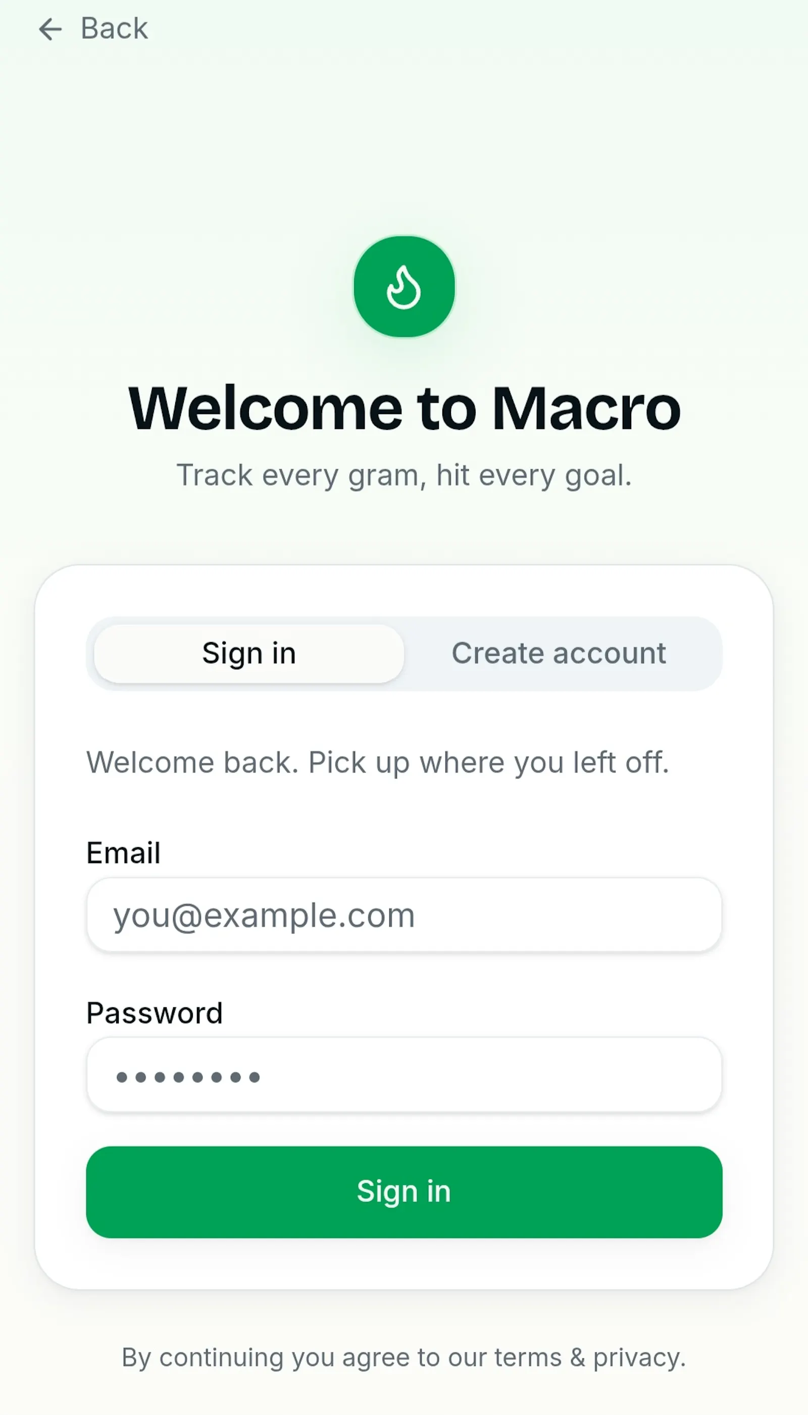 Macro — Track calories, protein, carbs  screenshot 3