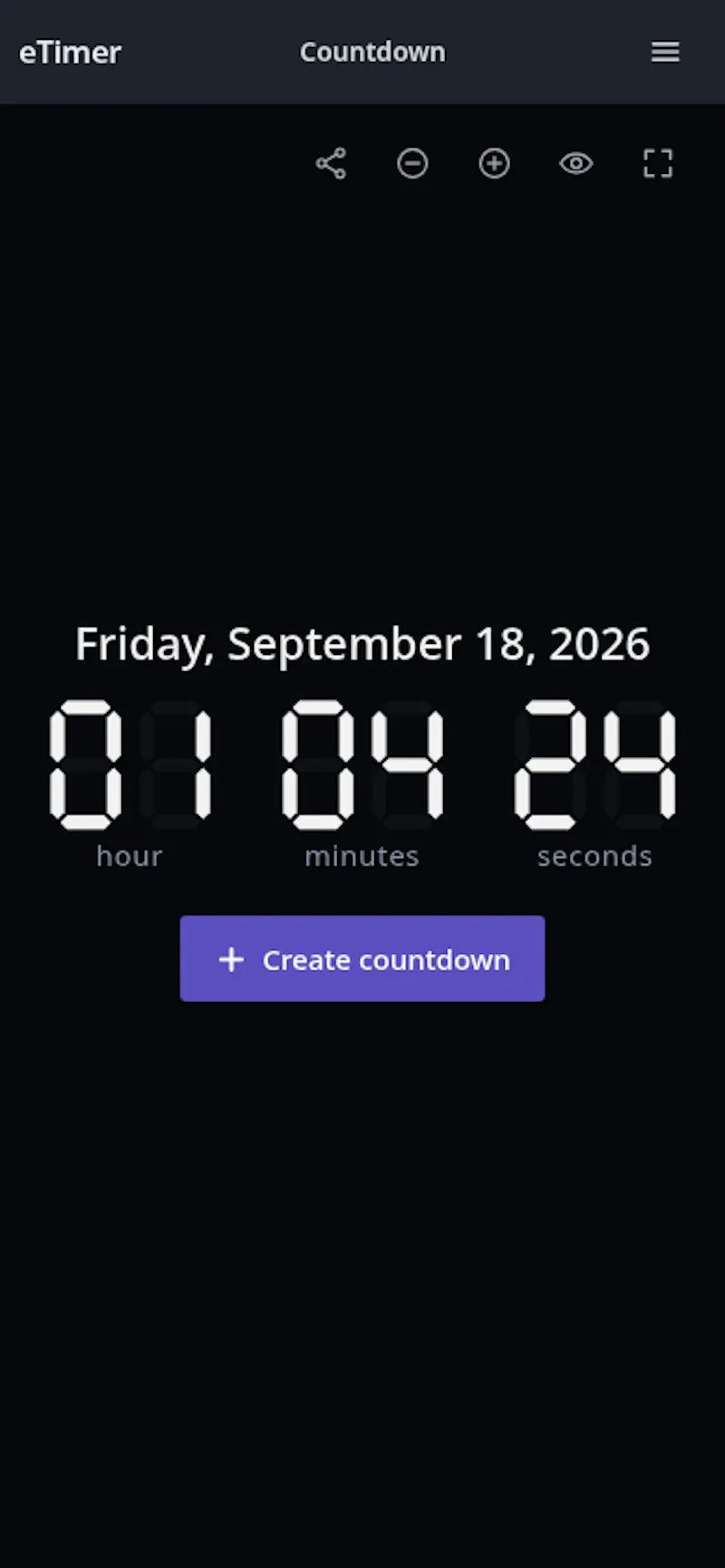 eTimer screenshot 5