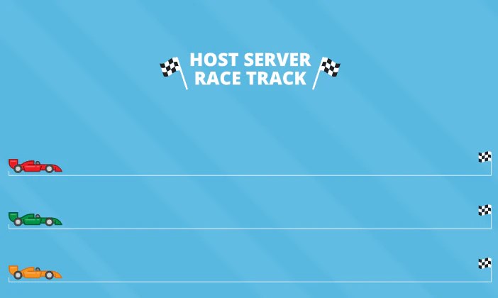 Host Server Race Track