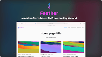 Feather CMS gallery image