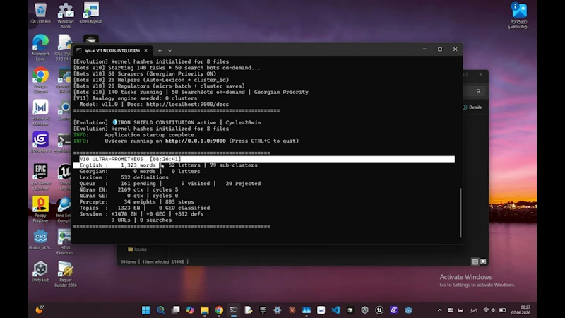 API AI V11 "NEXUS-INTELLIGENCE" screenshot 1 (video preview)