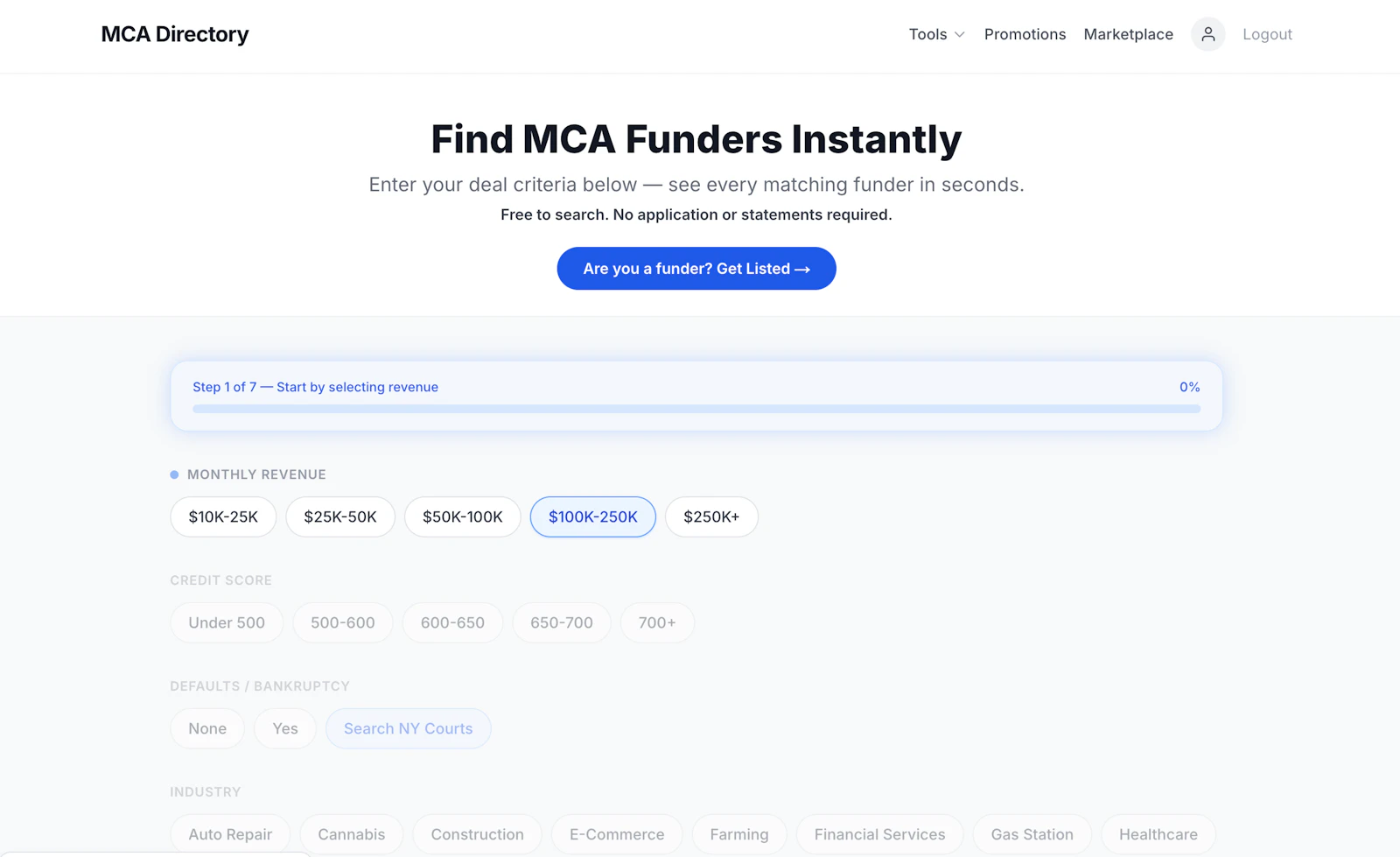 MCA Directory screenshot 1
