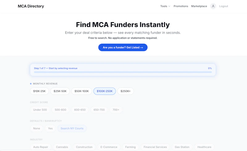 MCA Directory screenshot 1