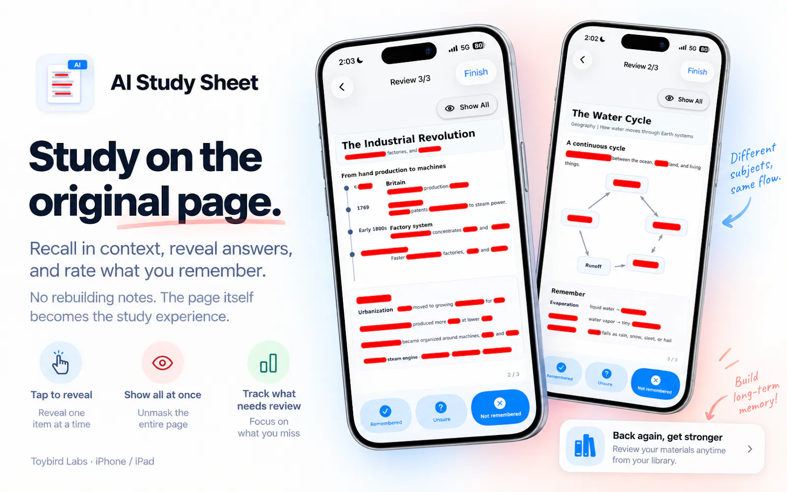 AI Study Sheet screenshot 4