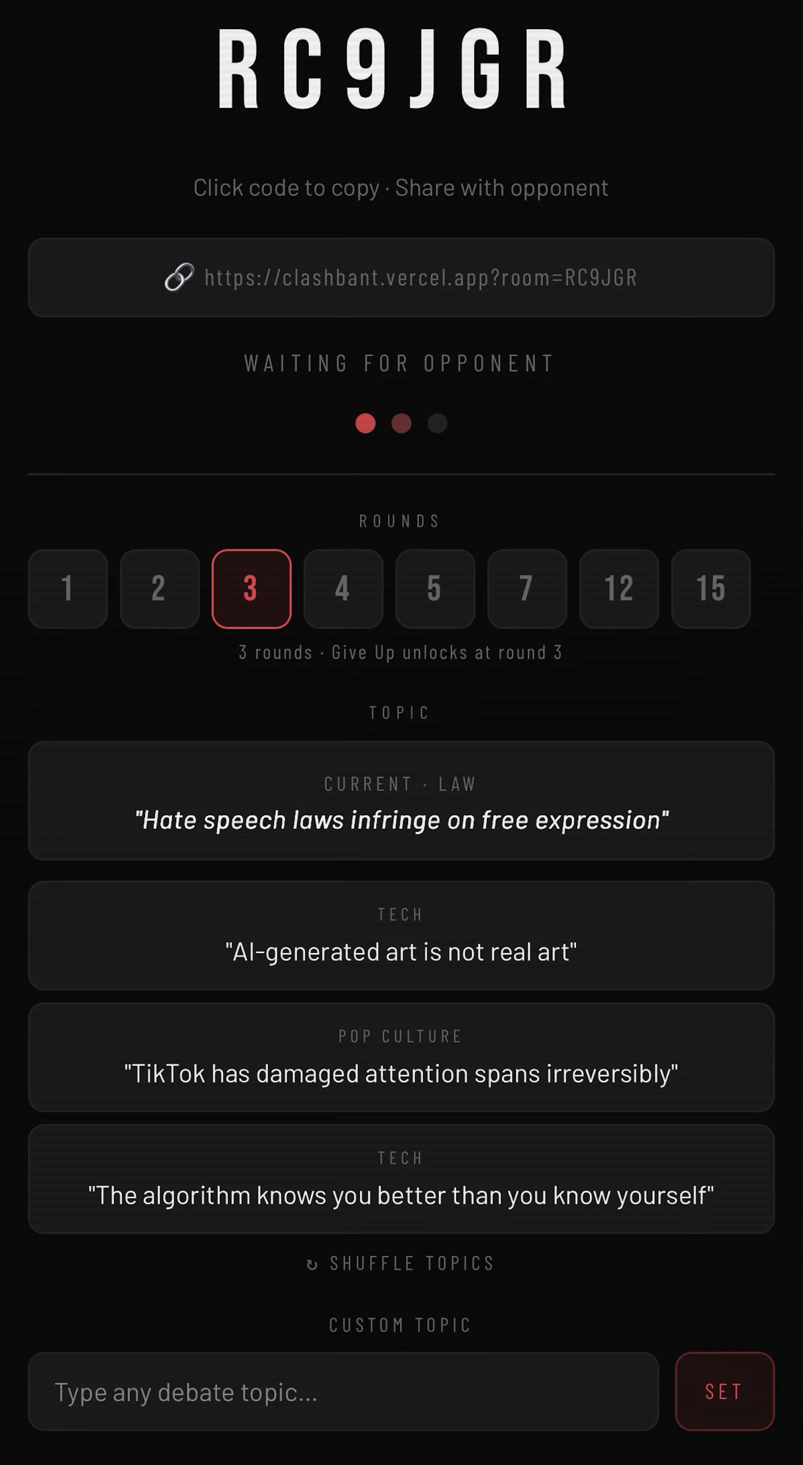 CLASH. screenshot 2